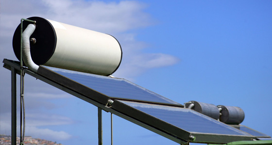 Impianto solare termico per la produzione di acqua calda sanitaria